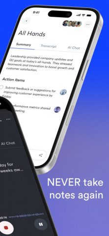 Otter Transcribe Voice Notes для iOS — скриншот 2