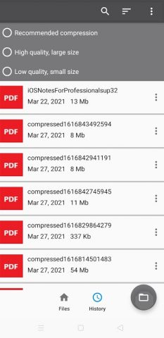 PDF Small — Compress PDF для Android — скриншот 2