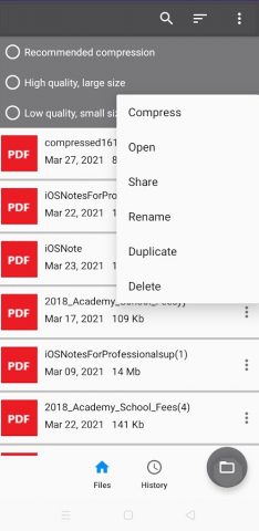 PDF Small — Compress PDF для Android — скриншот 4
