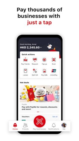 PayMe by HSBC для Android — скриншот 3
