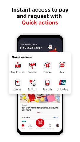 PayMe by HSBC для Android — скриншот 4