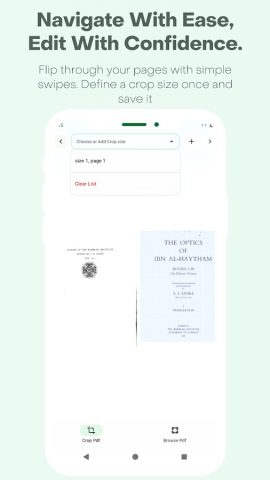 Pdf Cropper — Resizer для Android — скриншот 3