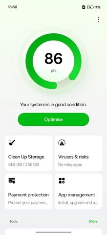 Phone Manager для Android — скриншот 1