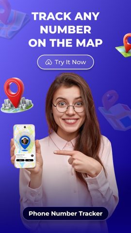 Phone Number Tracker для Android — скриншот 1