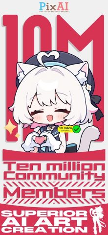 PixAI: AI Anime Art Generator для Android — скриншот 1