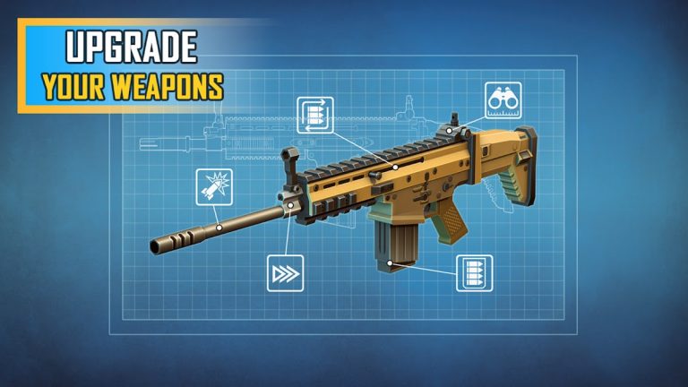 Pixel Grand Battle 3D для Android — скриншот 2