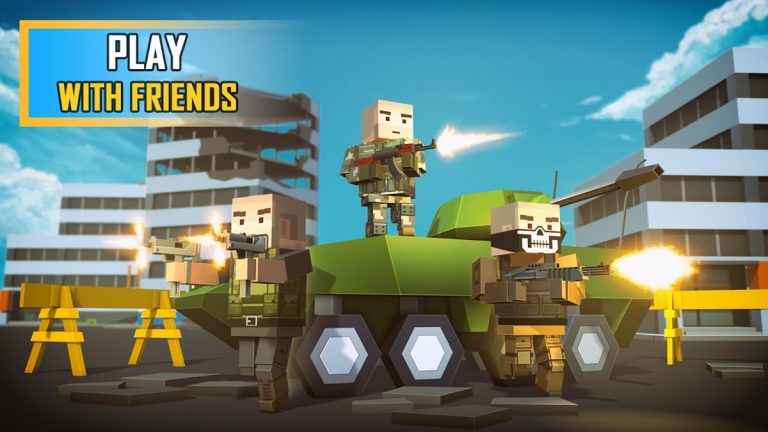 Pixel Grand Battle 3D для Android — скриншот 3