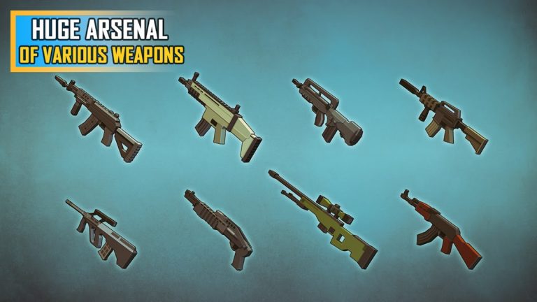 Pixel Grand Battle 3D для Android — скриншот 4