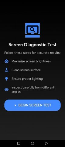 Pixel fixer — dead pixel check для Android — скриншот 2