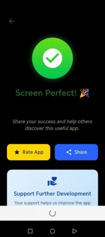 Pixel fixer — dead pixel check для Android — скриншот 3