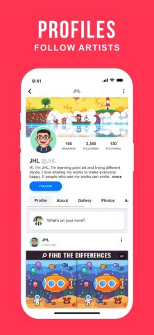 Pixilart для iOS — скриншот 4