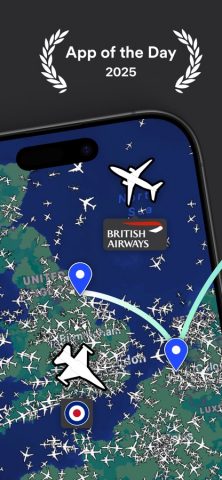 Plane Finder ⁃ Flight Tracker для iOS — скриншот 2