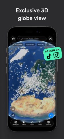 Plane Finder ⁃ Flight Tracker для iOS — скриншот 4