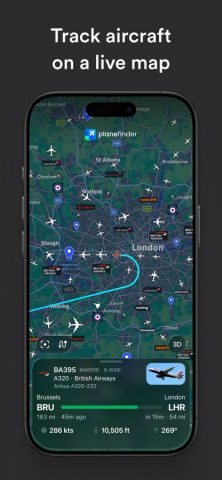 Plane Finder ⁃ Flight Tracker для iOS — скриншот 5