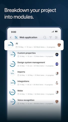 Plane: Projects, Wiki, AI для Android — скриншот 4