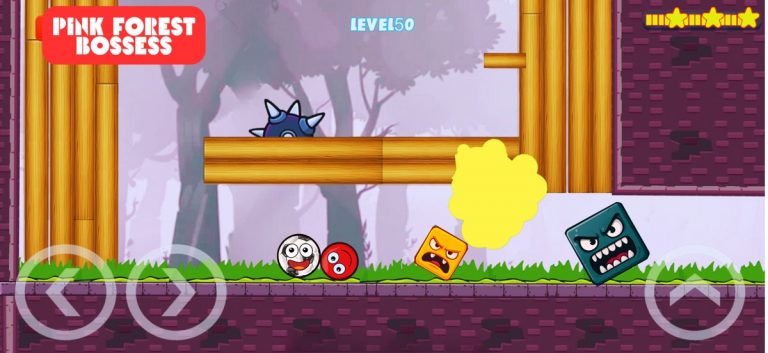 Plants Ball 4 — Red Ball Game — скриншот 3