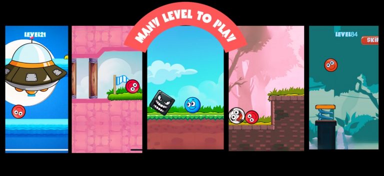 Plants Ball 4 — Red Ball Game — скриншот 5