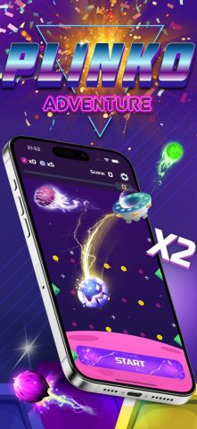 Plinko Adventure для iOS — скриншот 1