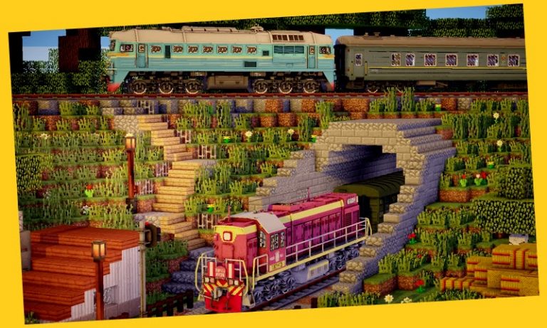 Поезд Мод для Майнкрафт для Android — скриншот 1