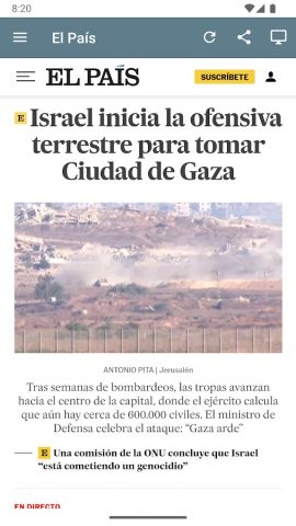 Prensa de España для Android — скриншот 4