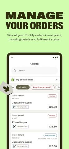 Printify для Android — скриншот 2