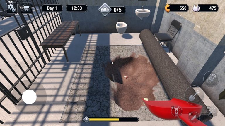 Prison Escape Simulator 3D для Android — скриншот 1
