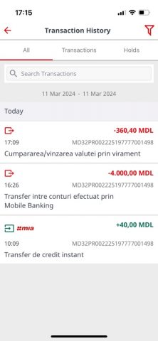 ProCredit Mobile Banking MD для iOS — скриншот 4