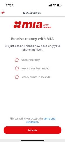 ProCredit Mobile Banking MD для iOS — скриншот 5