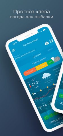 Прогноз клёва для iOS — скриншот 1