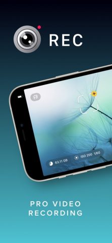 REC — Pro Video Camera для iOS — скриншот 1