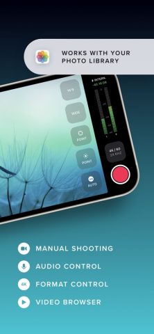 REC — Pro Video Camera для iOS — скриншот 2