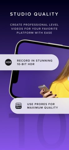 REC — Pro Video Camera для iOS — скриншот 3