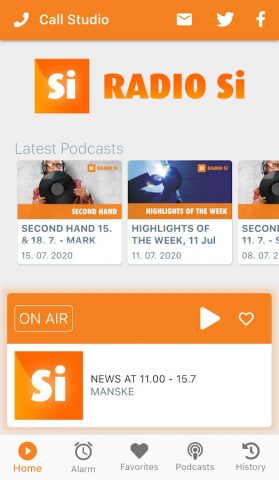 Radio Si для Android — скриншот 1