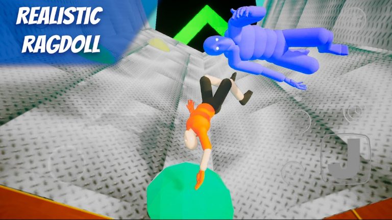 Ragdoll 3D — Parkour Adventure для Android — скриншот 2