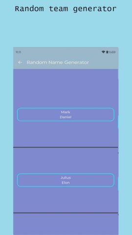 Random Name Generator для Android — скриншот 5