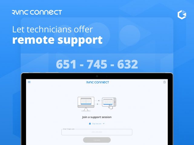 RealVNC Server для Android — скриншот 4