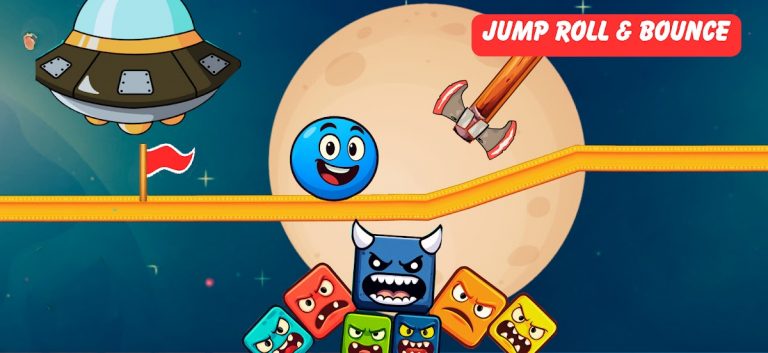 Red Bounce Ball 4: Ball Games для Android — скриншот 1