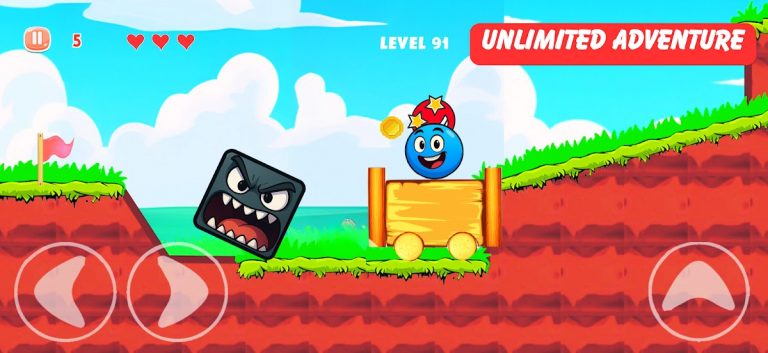 Red Bounce Ball 4: Ball Games для Android — скриншот 4