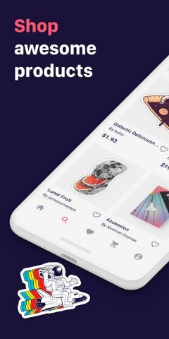 Redbubble для Android — скриншот 1