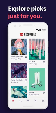 Redbubble для Android — скриншот 3