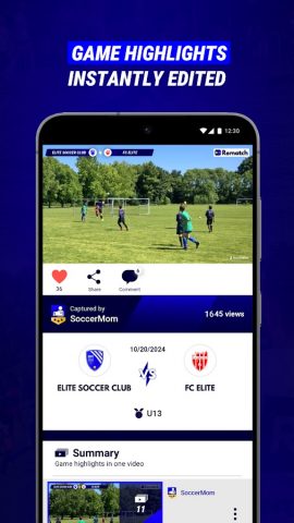 Rematch – Sports Highlights для Android — скриншот 4