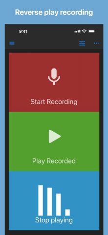 Reverse Audio для iOS — скриншот 3