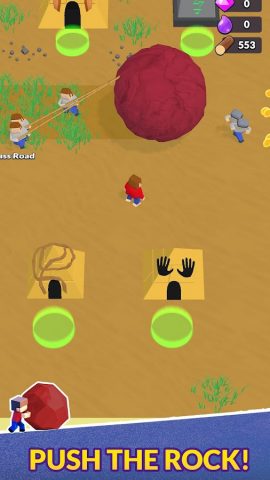 Rock Pusher для Android — скриншот 1