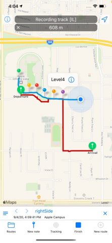RouteNote для iOS — скриншот 1