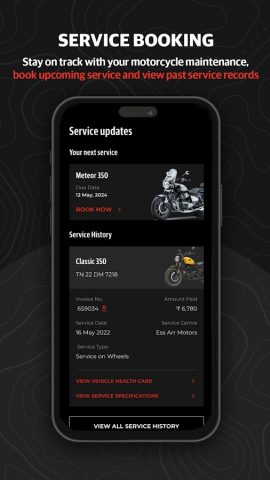 Royal Enfield App для Android — скриншот 4