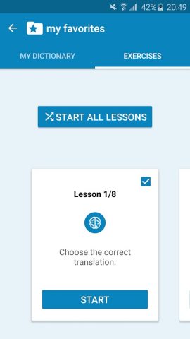 Русско-Турецкий словарь для Android — скриншот 3