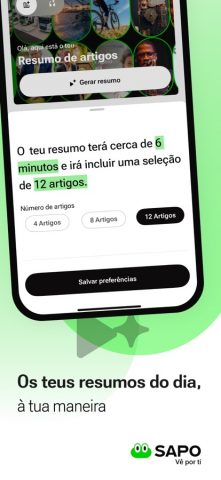 SAPO для iOS — скриншот 4