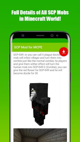 SCP Mod for MCPE для Android — скриншот 3