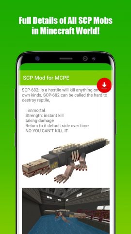 SCP Mod for MCPE для Android — скриншот 4