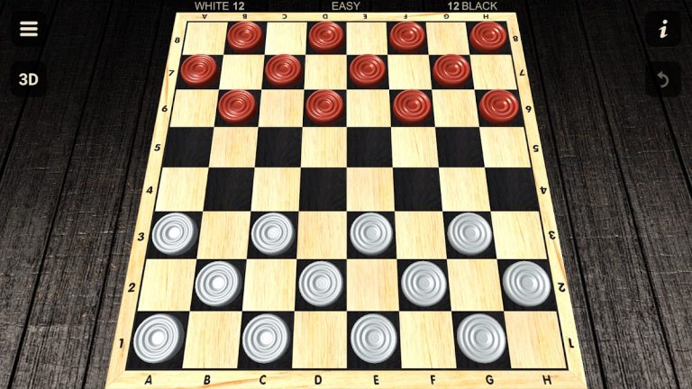 Шашки — На двоих для Android — скриншот 1